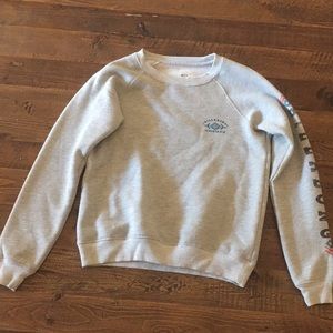billabong light grey sweatshirt